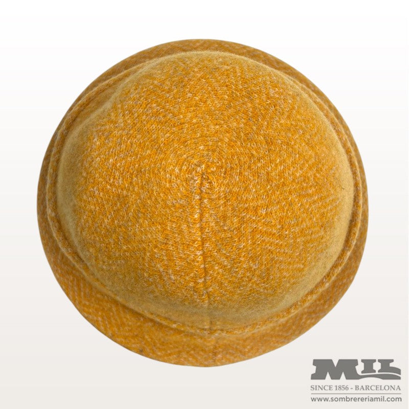 Boiled Wool Cloché in Pattern | Seeberger