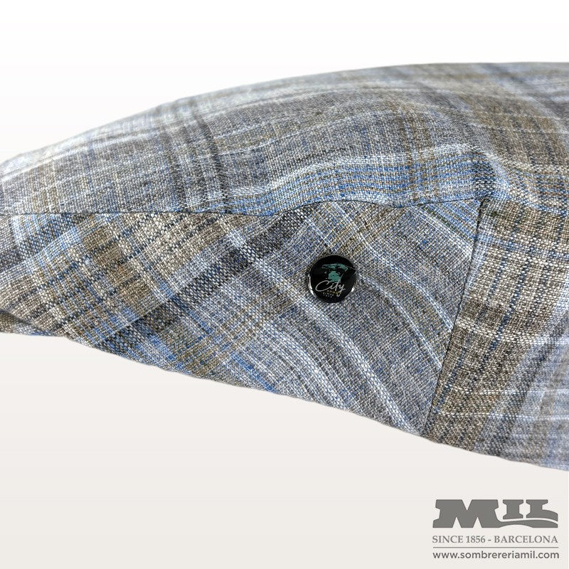 Gorra Lino Aere Quadres | City