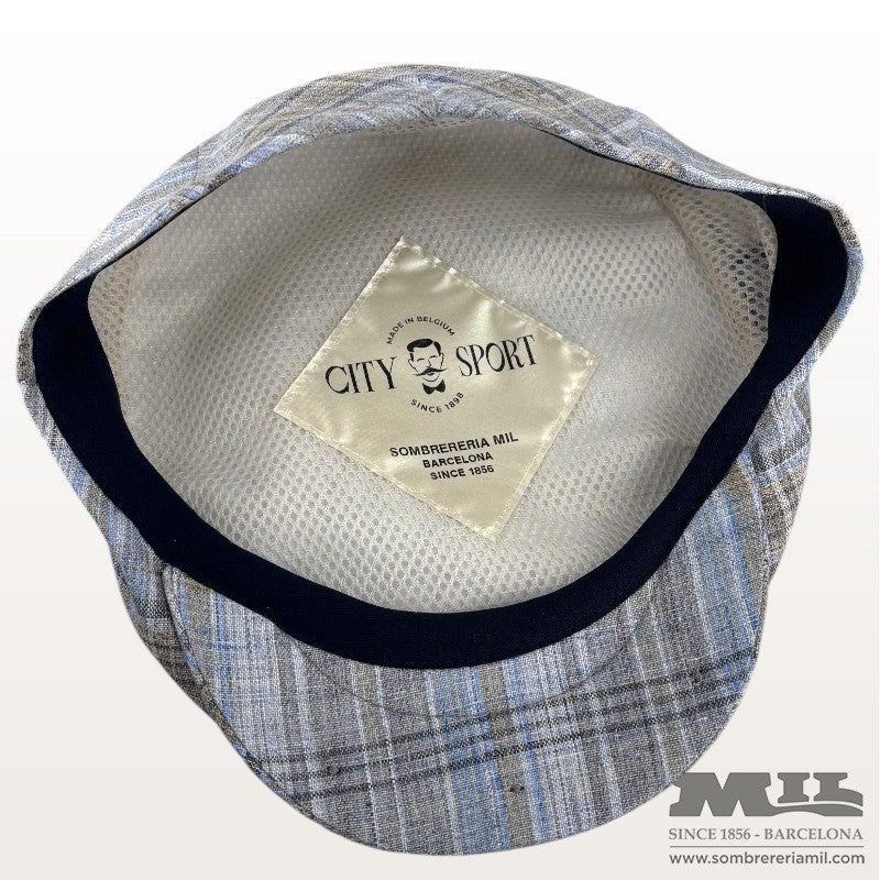 Gorra Lino Aere Quadres | City