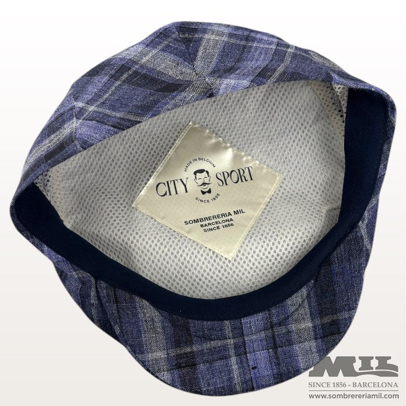 Gorra Lino Aere Quadres | City