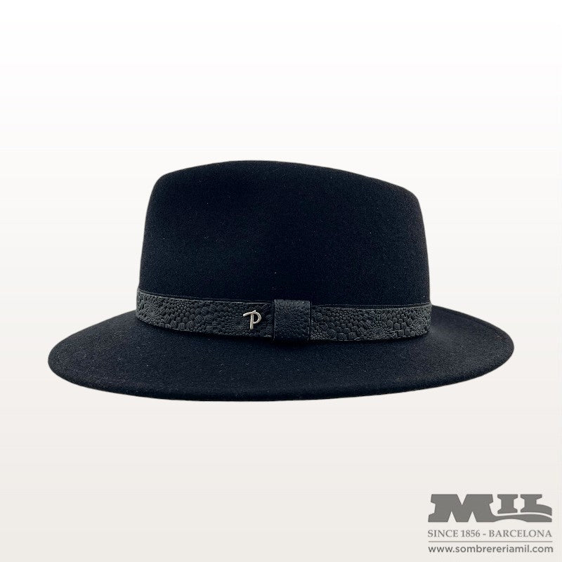 Barret Traveller amb cinta de cuir | Panizza