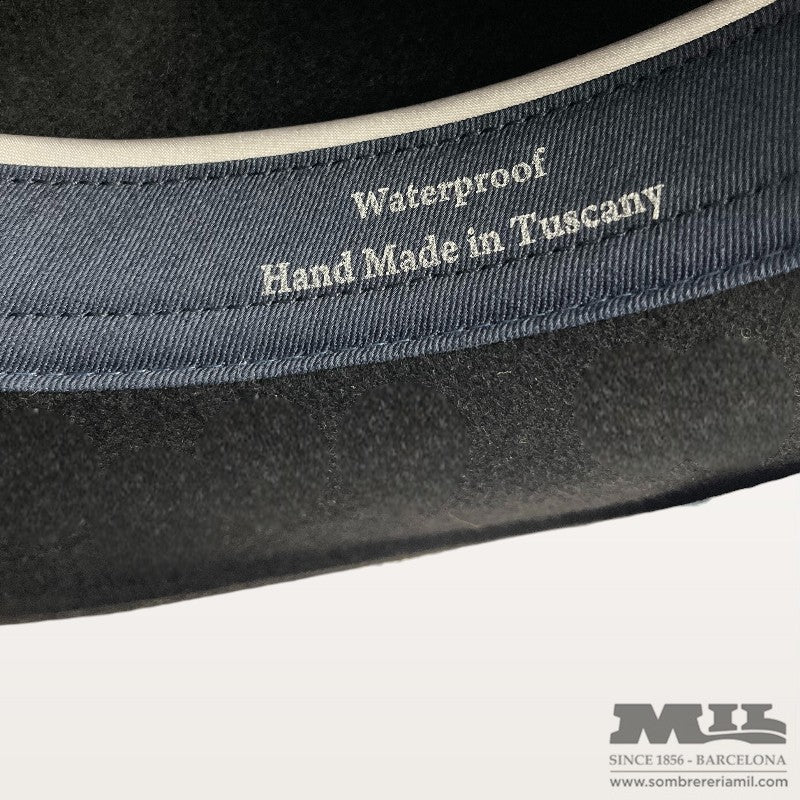 Barret Traveller amb cinta de cuir | Panizza