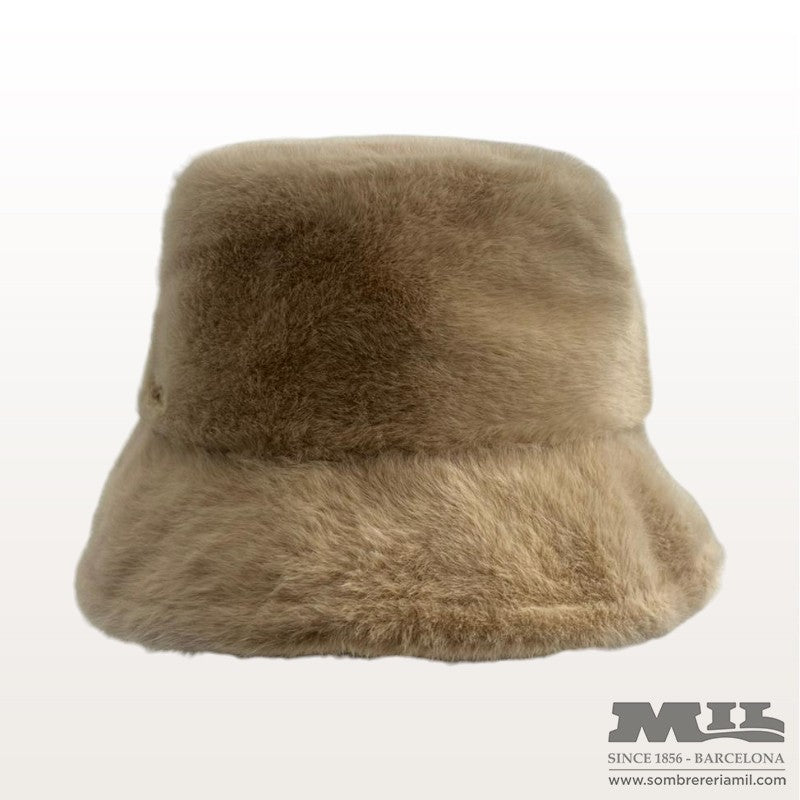 Fake Fur Bucket Hat with Earflaps | Seeberger