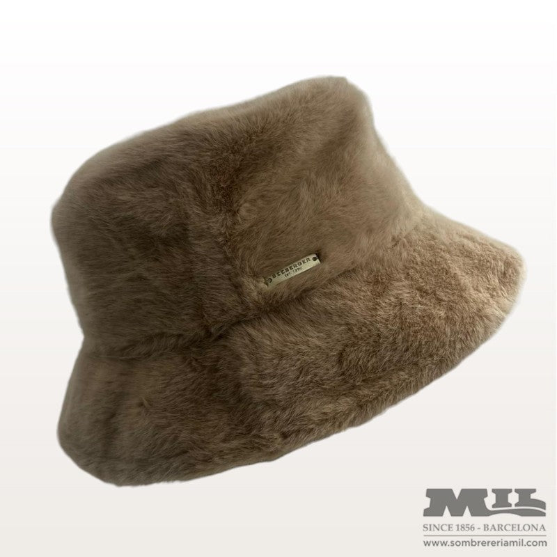 Fake Fur Bucket Hat with Earflaps | Seeberger