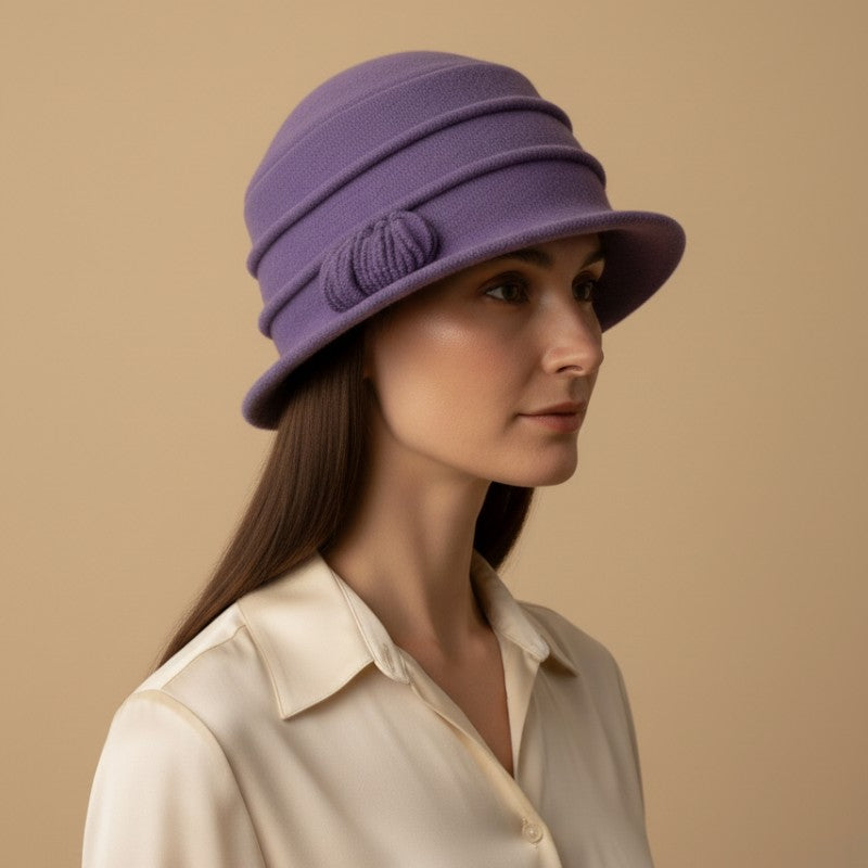 Boiled Wool Cloche | Seeberger