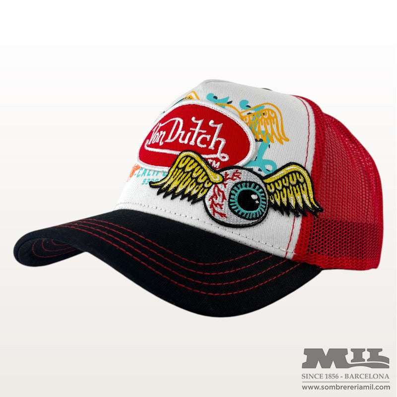 Gorra Trucker Bicolor Eye | Von Dutch