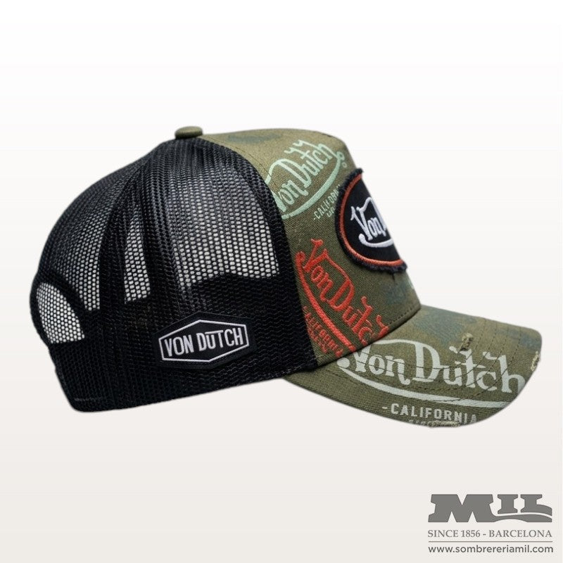 Gorra Trucker Army Green | Von Dutch