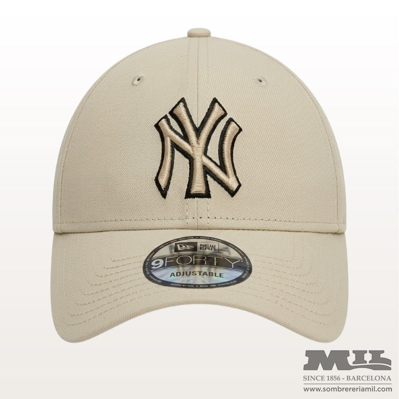 Gorra Outline Beig | New Era