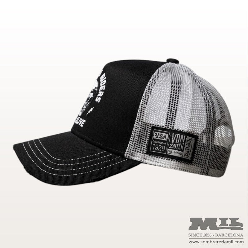 Gorra Trucker Biker Esquelet | Von Dutch