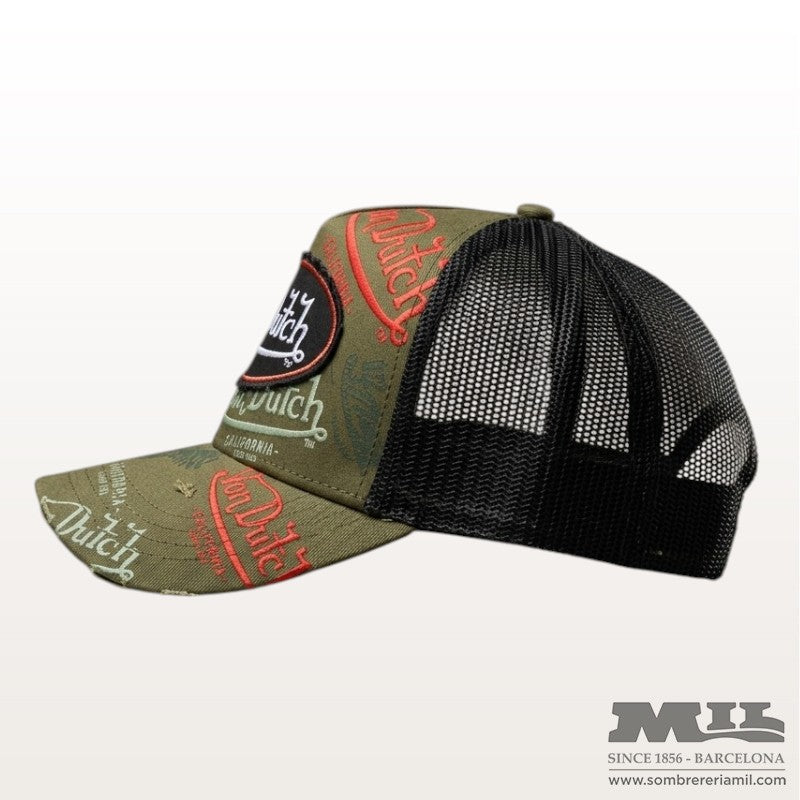Gorra Trucker Army Green | Von Dutch