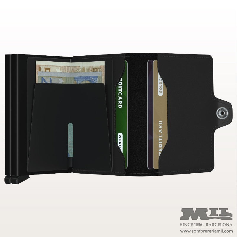 Targeter doble negre mat | Secrid
