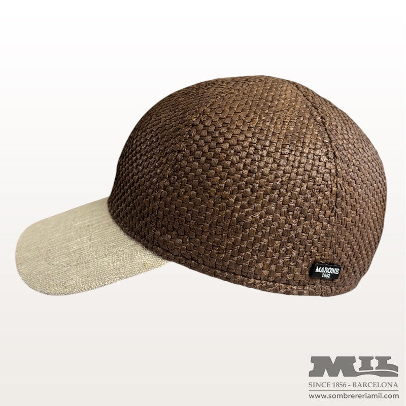 Gorra Golf de Viscosa trenada | Marone
