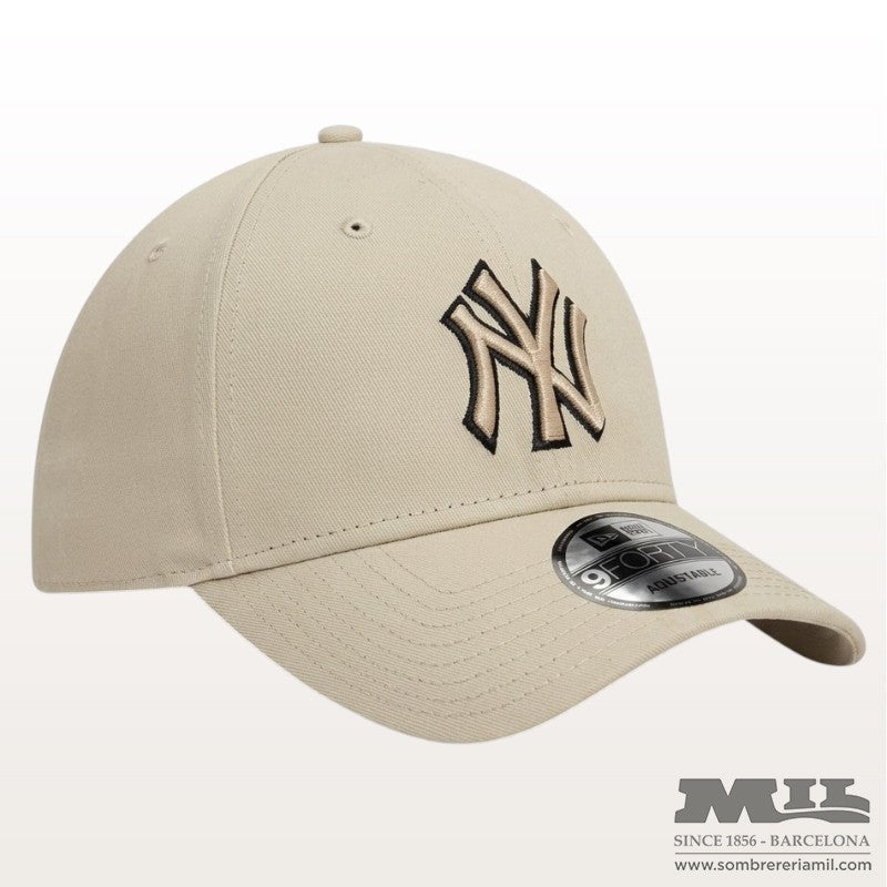 Gorra Outline Beig | New Era