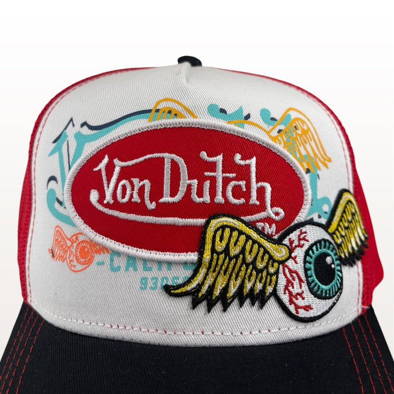 Gorra Trucker Bicolor Eye | Von Dutch