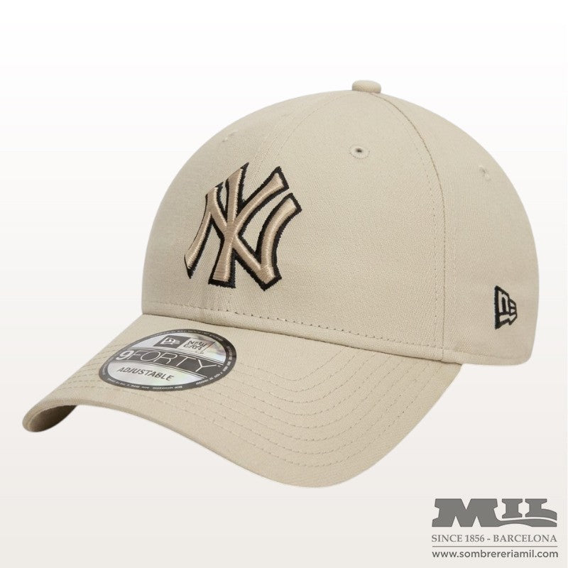 Gorra Outline Beig | New Era
