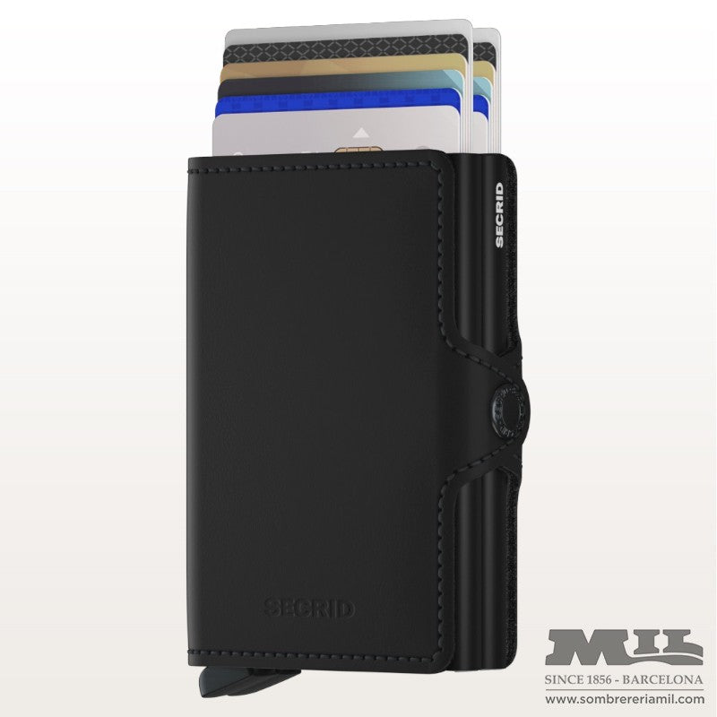Targeter doble negre mat | Secrid