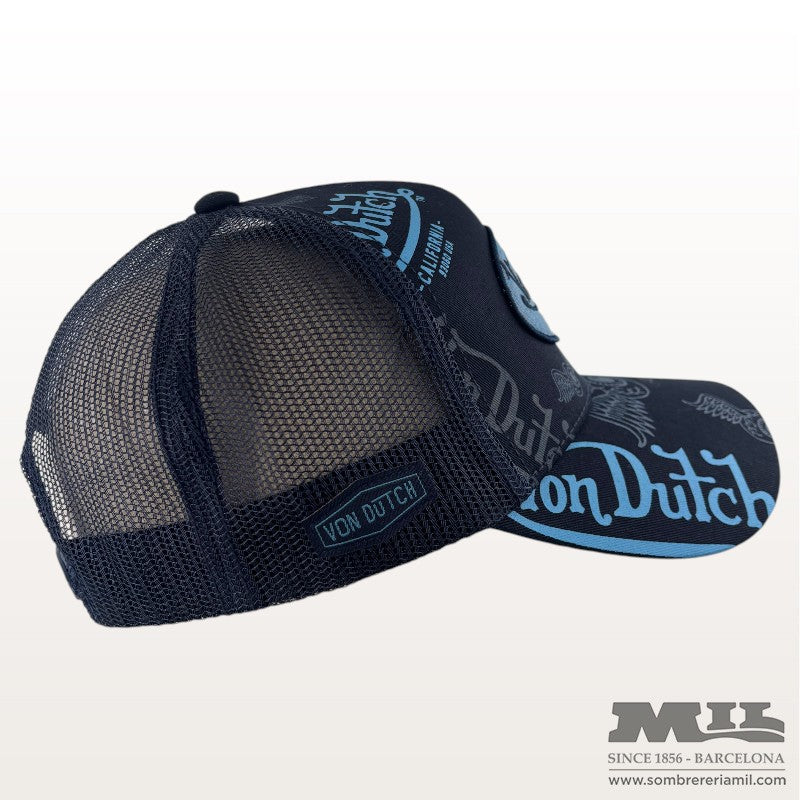 Gorra Trucker Californian Blue | Von Dutch