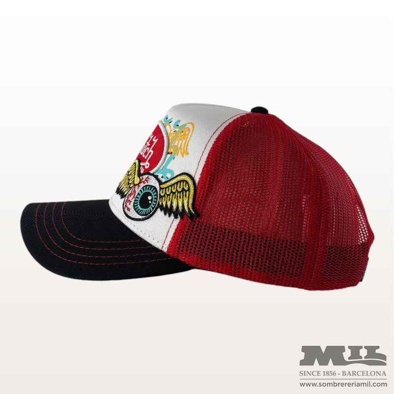 Gorra Trucker Bicolor Eye | Von Dutch