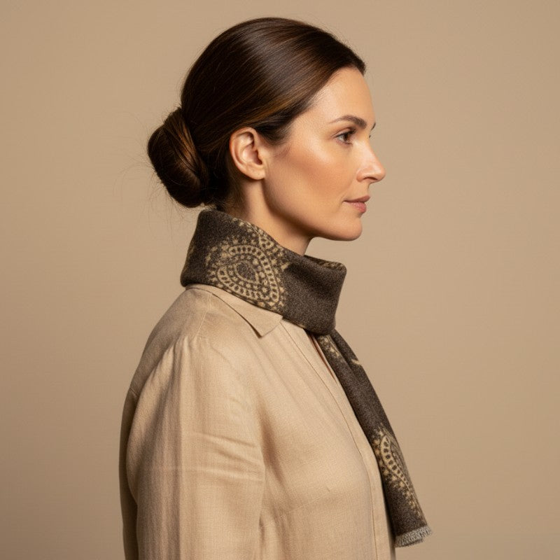 Fulard de Lana Paisley | Gierremilano