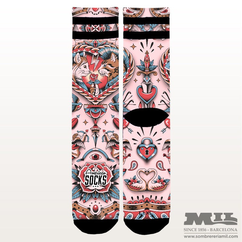 Mitjons Feline Hearts | American Socks
