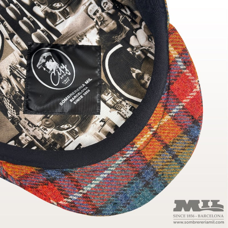 Gorra Molton Tartán | City Sport