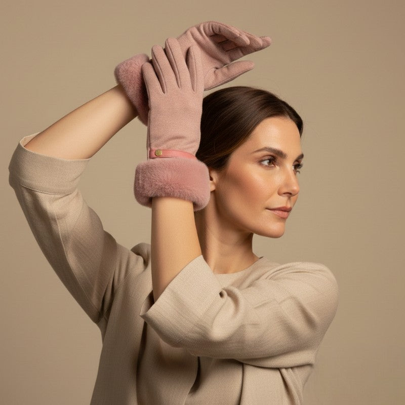 Guantes de Antelina con Pelo | Santacana