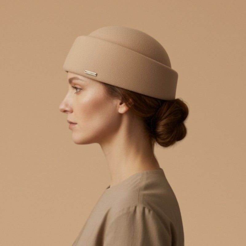 Gorra Pillbox Wool Felt | Seeberger