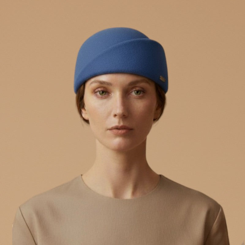 Gorra Pillbox Wool Felt | Seeberger