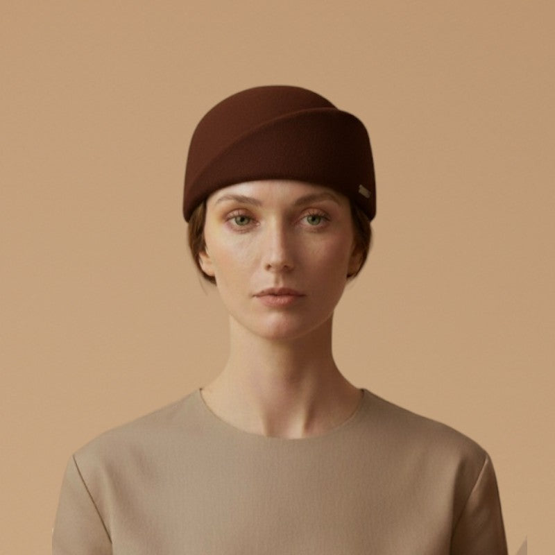 Gorra Pillbox Wool Felt | Seeberger