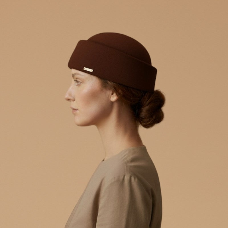 Gorra Pillbox Wool Felt | Seeberger
