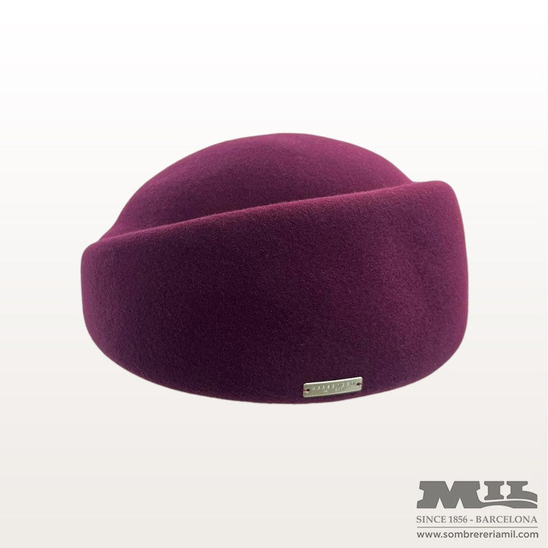 Gorra Pillbox Wool Felt | Seeberger
