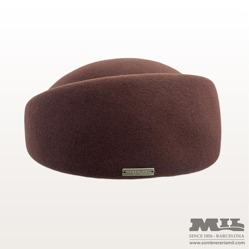 Gorra Pillbox Wool Felt | Seeberger