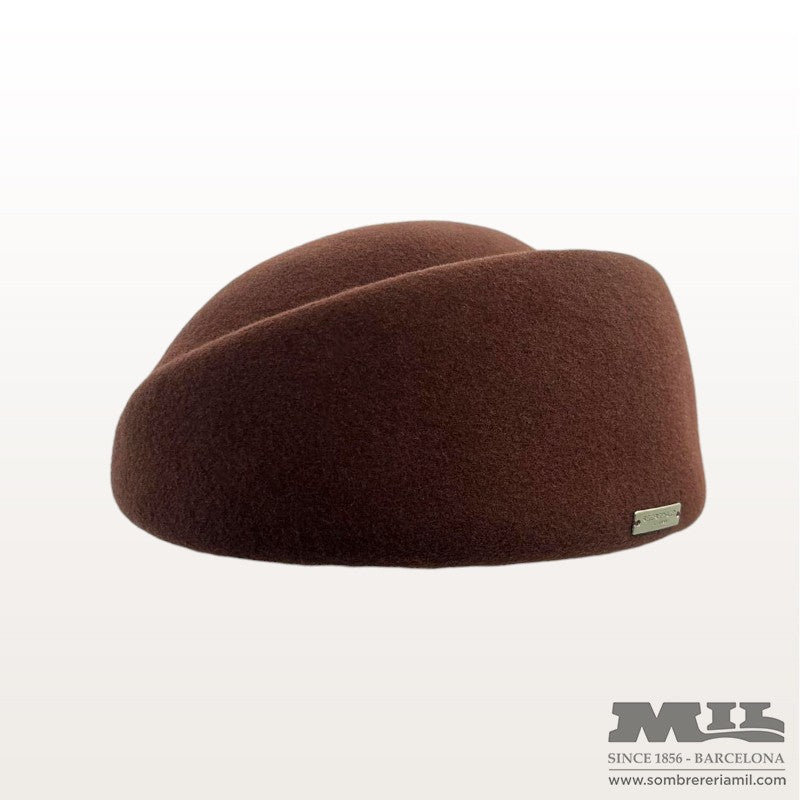 Gorra Pillbox Wool Felt | Seeberger