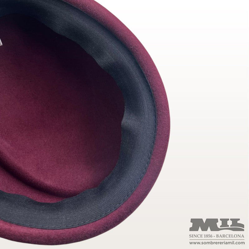 Gorra Pillbox Wool Felt | Seeberger
